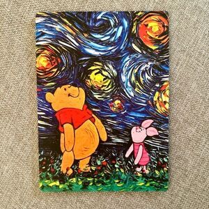 Winnie the Pooh Van Gogh Starry Night Magnet